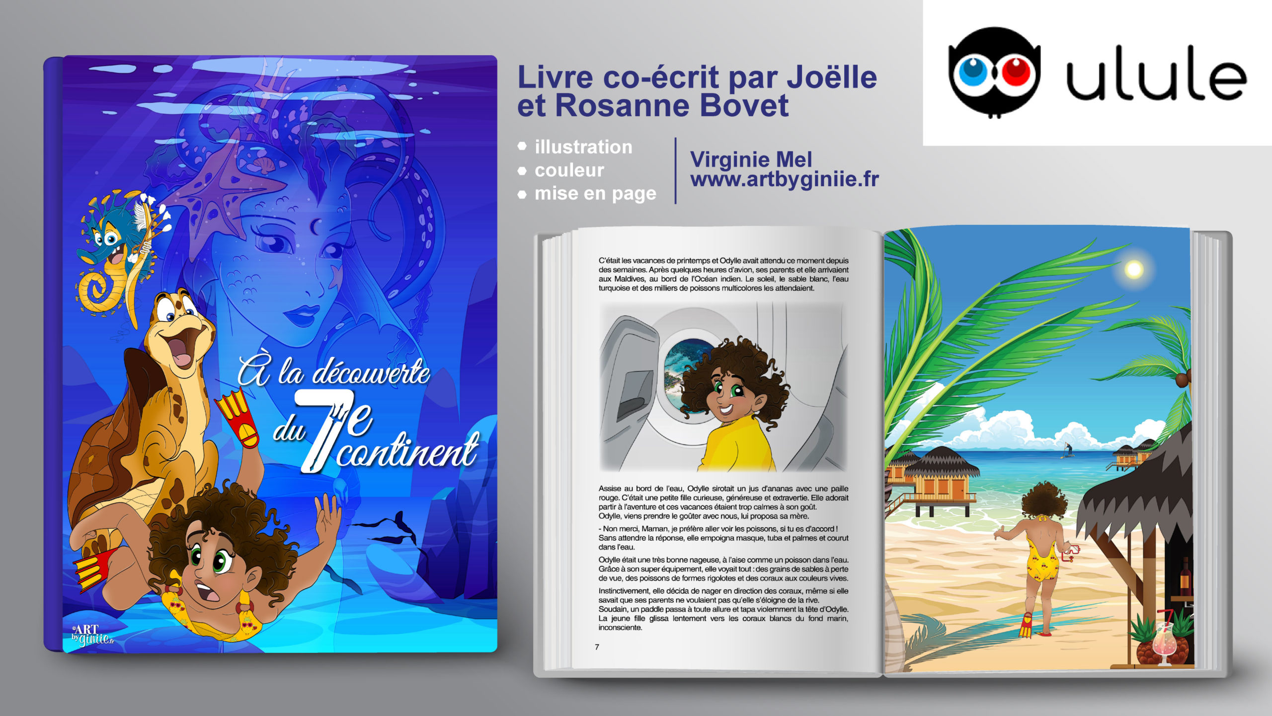 Nouveauté 2020 - mon premier livre illustré !